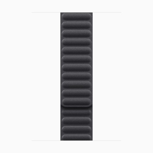 Apple Watch Series 10 42mm, Natural Titanium Case with Magnetic Link - Black
