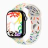 Apple Watch Series 10 42mm, Jet Black Aluminum Case with Sport Band - Pride Edition