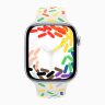 Apple Watch Series 10 42mm, Jet Black Aluminum Case with Sport Band - Pride Edition