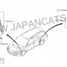 Задний левый датчик положения подвески для Subaru Legasy (84031AG000)