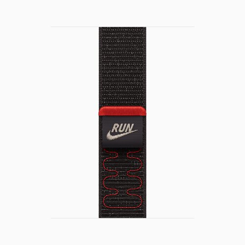 Apple Watch Series 11 42mm, Space Gray Aluminum Case with Nike Sport Loop - Midnight Black