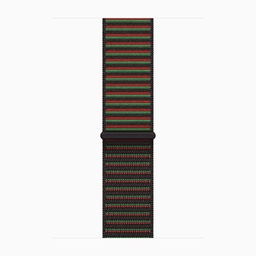 Apple Watch SE 3 40mm, Starlight Aluminum Case with Sport Loop - Black Unity - Unity Rhythm