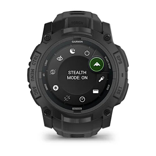 Умные часы Garmin Instinct 3 50mm, AMOLED, Tactical Edition, Black, Black Band