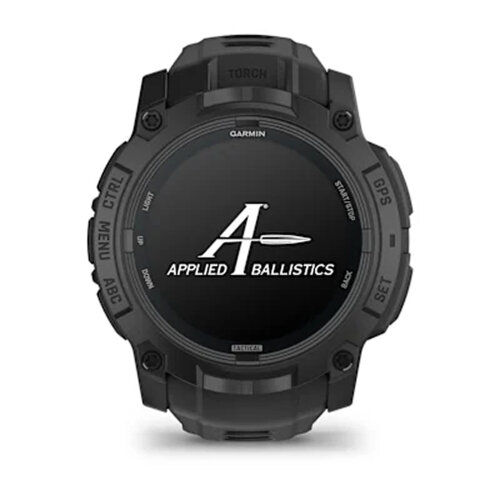 Умные часы Garmin Instinct 3 50mm, AMOLED, Tactical Edition, Black, Black Band