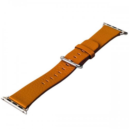 Ремешок кожаный с классической пряжкой для Apple Watch 38mm Коричневый