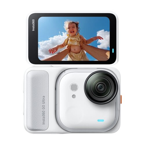 Ультракомпактная экшн-камера Insta360 GO Ultra Arctic White Cycling Bundle