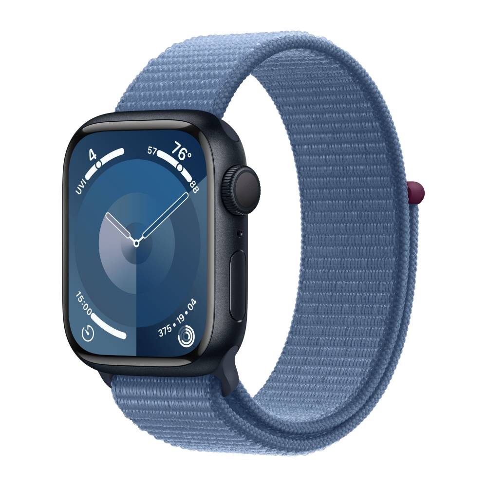 Apple Watch 9 Aluminum Midnight 41mm Winter blue