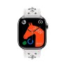 Ремешок Hermès Single Tour Clou Medor Rock из кожи Swift 42mm для Apple Watch - Белый (Blanc)