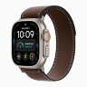 Ремешок для Apple Watch Ultra 49mm Trail Loop Titanium (M/L) - Dark Umber (Коричневый)