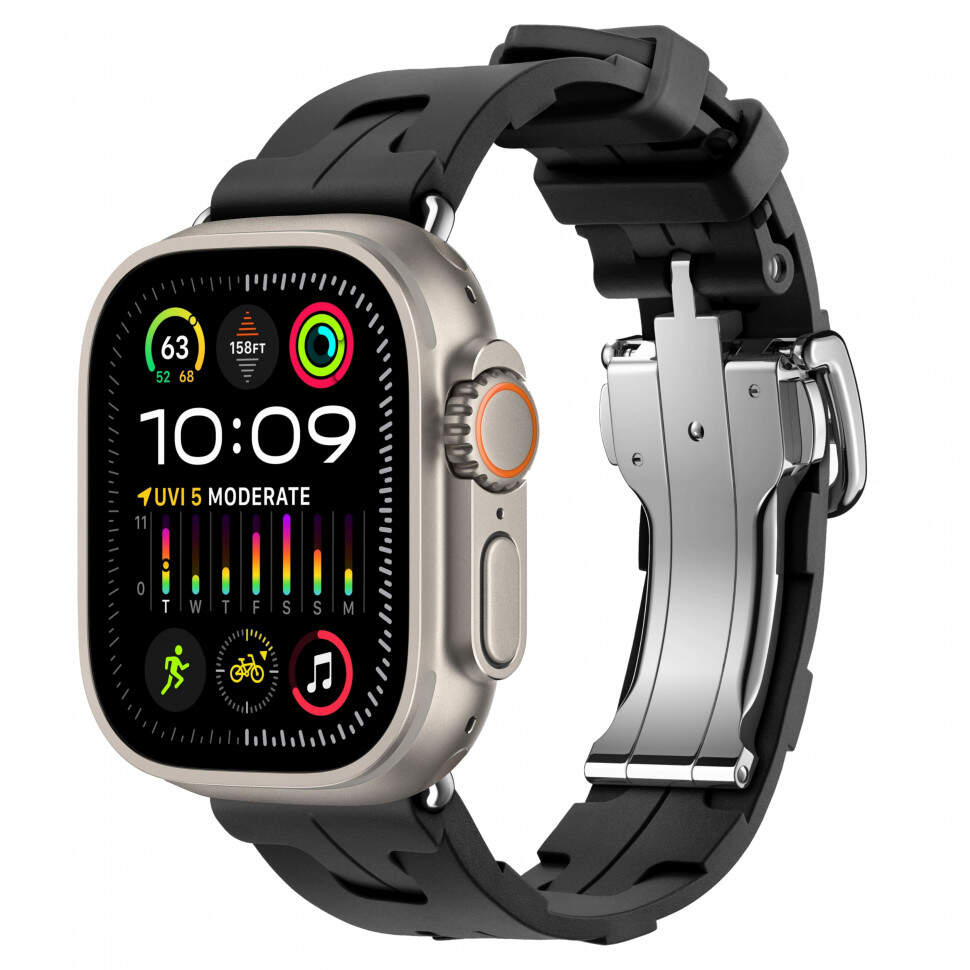 Apple Watch Ultra 3 49mm Hermes Kilim Noir