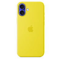 Силиконовый чехол для iPhone 16 Plus с MagSafe -  Star Fruit (Желтый)