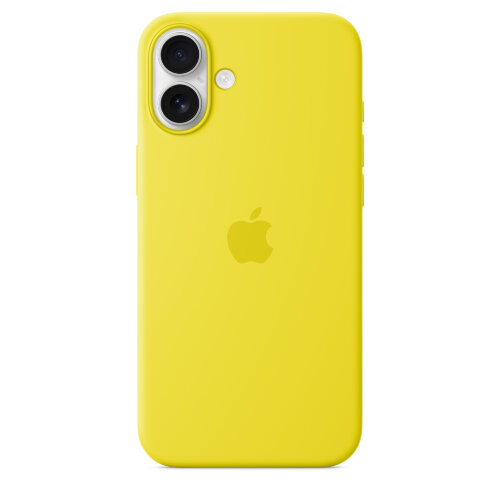 Силиконовый чехол для iPhone 16 Plus с MagSafe -  Star Fruit (Желтый)
